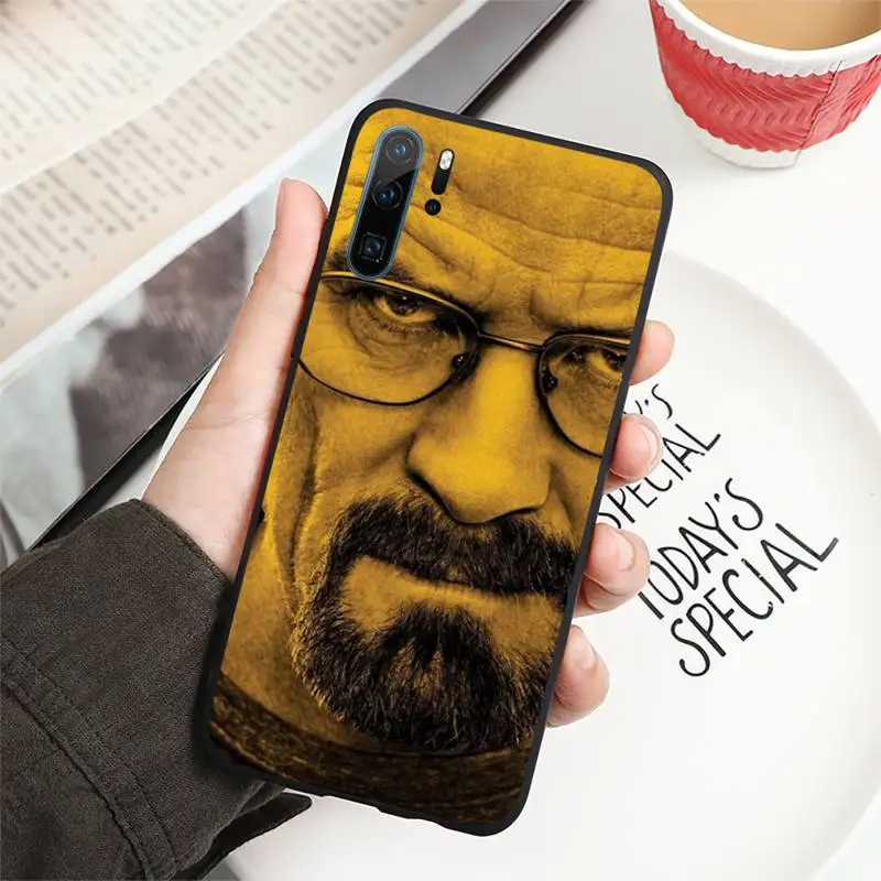 

Heisenberg Breaking Bad tv show Phone Case For Huawei honor Mate P 10 20 30 40 i 9 8 pro x Lite smart 2019 nova 5t
