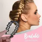 Кормушка для волос в Корейском стиле сороконожка новая модель Парикмахерская волнистый Тип кормушка для волос крученая коса артефакт для редактирования аксессуары для женщин