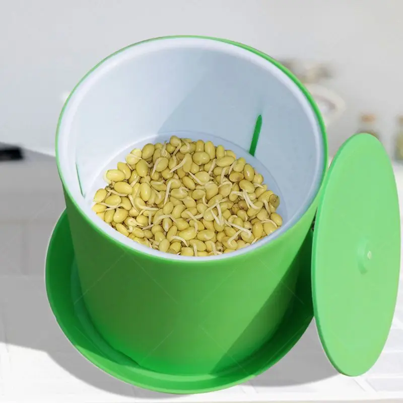 

Seed Sprouter Germination Cover Bean Sprouts Filter Can Jar Sprouting Net Garden P0RE
