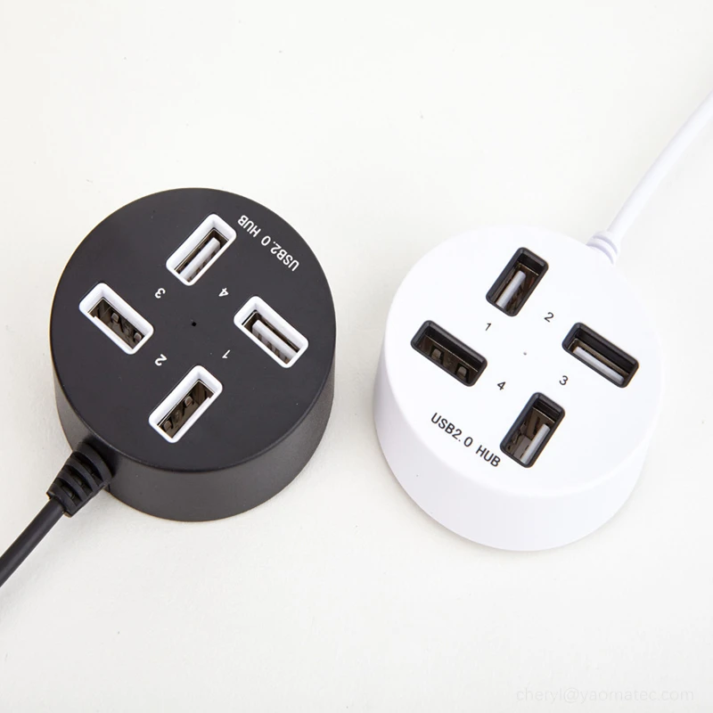 

Мульти Порты и разъёмы Usb2.0 концентратор круглый Применение Мощность адаптер нескольких расширитель 4-Порты и разъёмы разветвитель для порт...