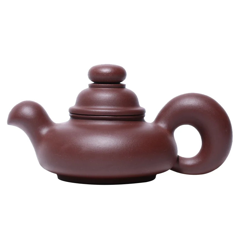

Zisha teapot Yixing handmade raw material Zini Daohong pine rat Teapot Tea Set Gift teapot