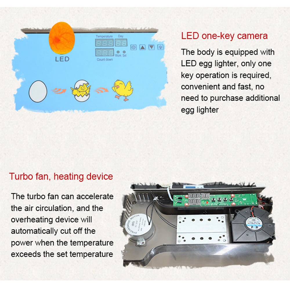 

Full Automatic Eggs Incubator Brooder Machine 4-35 Egg Hatchers Cheap Price Chicken Automatic Eggs Incubator Bird Quail Brooder