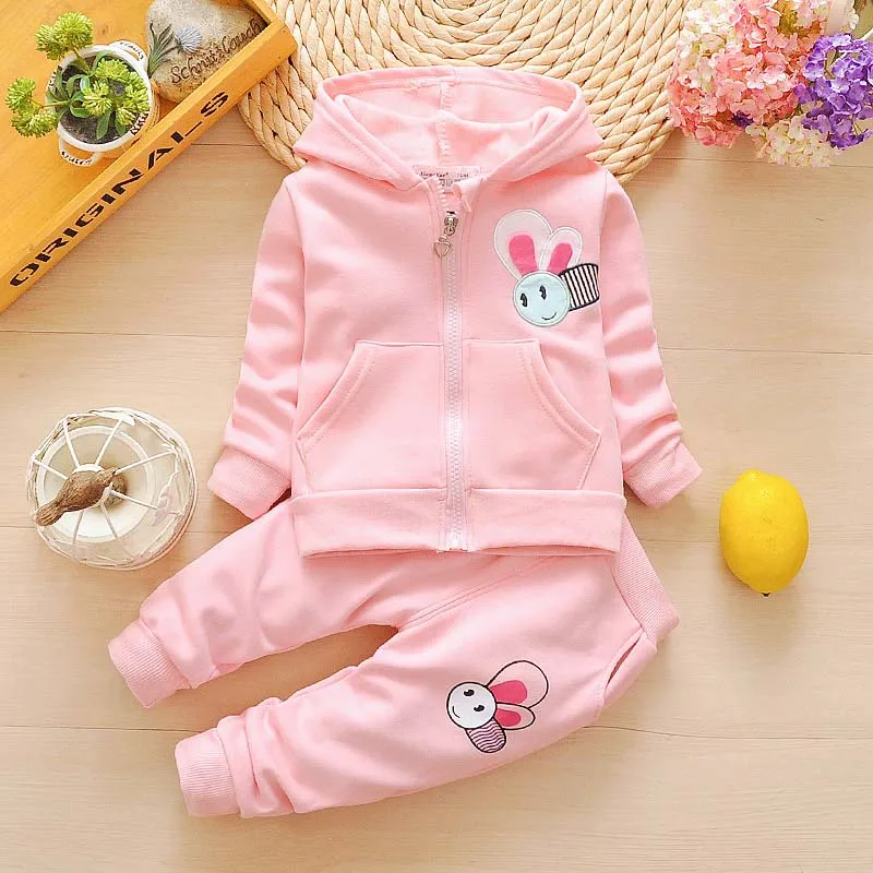 Коллекция 2021 года одежда для маленьких девочек Хлопковое пальто с капюшоном и