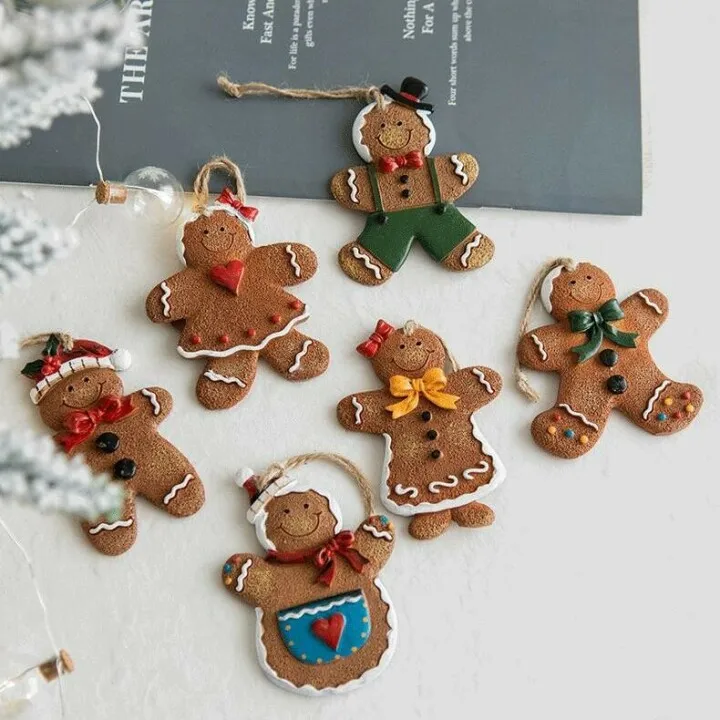 Новое поступление искусственный Ангел/Снеговик/имбирный человек декоративный