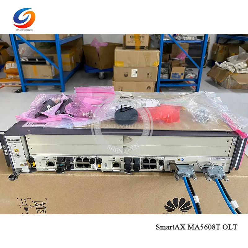 Оригинал 48 В постоянного тока Ma5608T Gpon Olt с 2 Mcud 1G картой управления 1 * плата питания