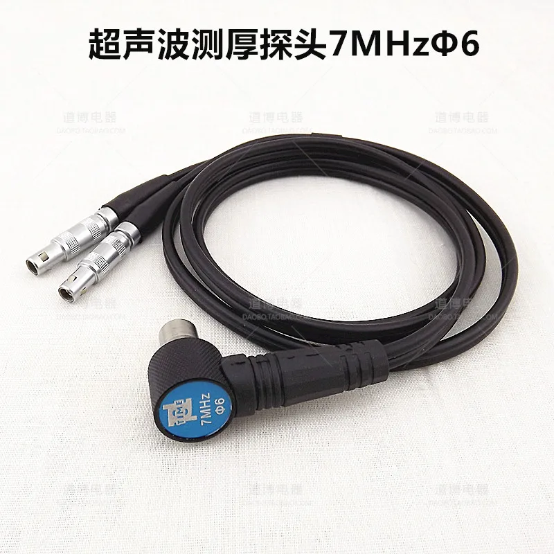 

Ultrasonic Thickness Probe 7MHZ D6 7P6 Compatible with Times Thickness Probe