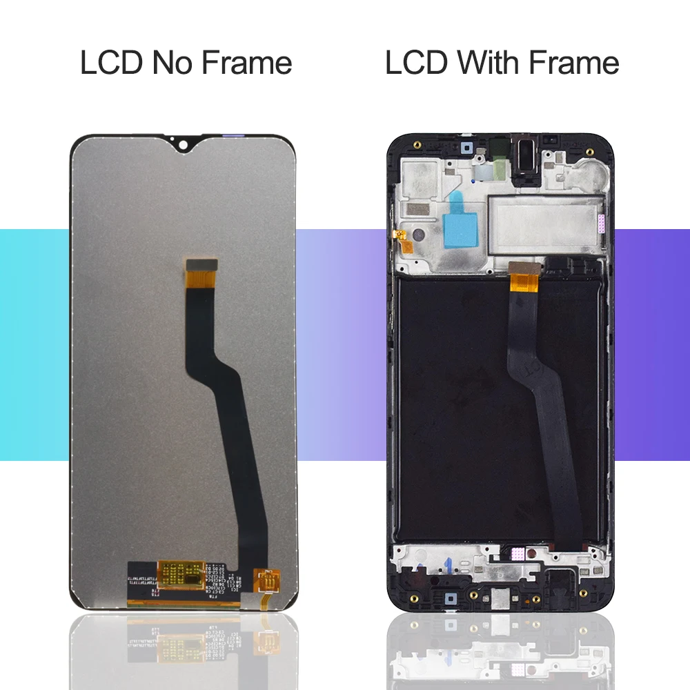 6," ЖК-дисплей для samsung Galaxy A10 A105 A105F SM-A105F, сменный ЖК-экран с рамкой M10 M105
