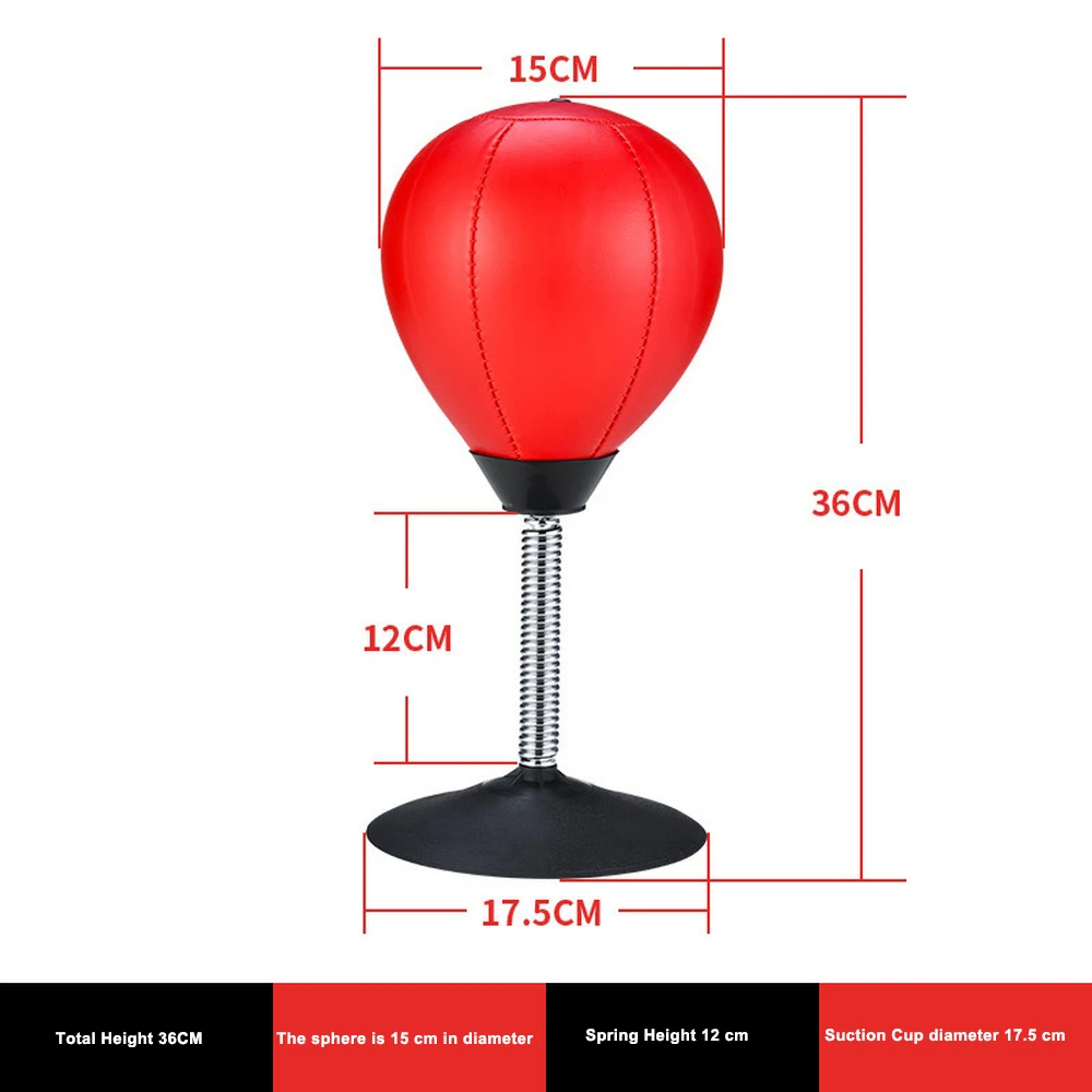 

Boxing Bag Fitness Exercise Pressure Release High Quality Desktop Speed Ball Bag Pu Boxing Exercise Table Boxing Ball for Boxers