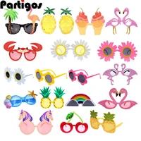 funny party sunglasses birthday party glasses tropical fancy dress favors fun summer birthday party photo booth props supplies