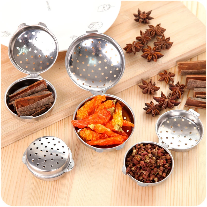 Бытовые кухонные принадлежности шарики для приправ из нержавеющей стали