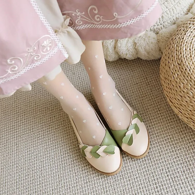 Женские Лоскутные туфли на низком каблуке туфли-лодочки ремешке с пряжкой милые