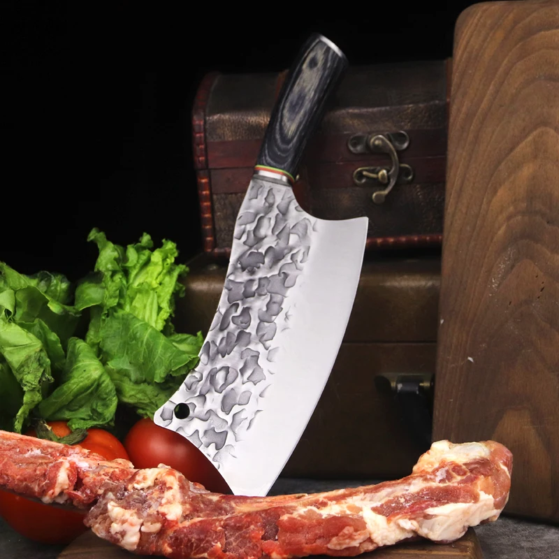 Кованый кухонный нож 8 3 дюйма Многофункциональный для нарезки куриных крыльев с