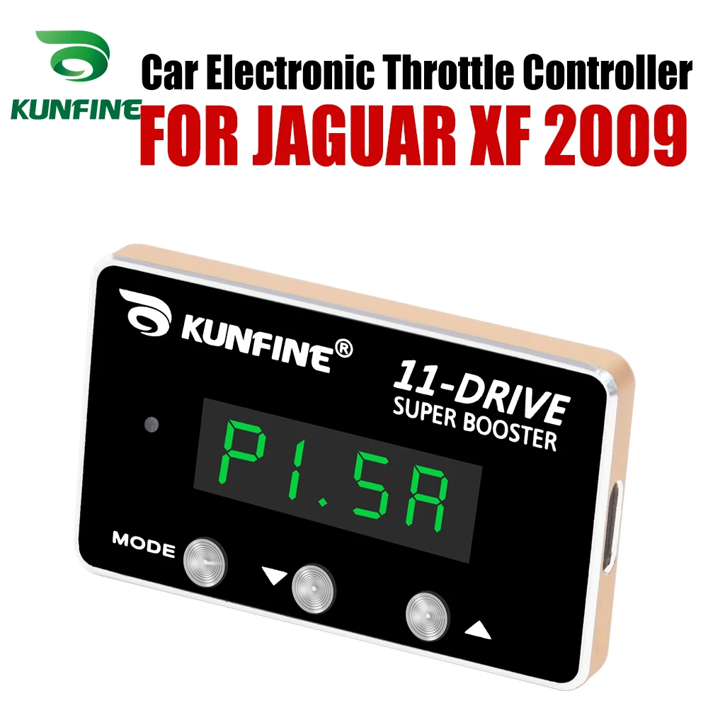 

KUNFINE Car Electronic Throttle Controller Racing Accelerator Potent Booster For JAGUAR XF 2009 Tuning Parts Accessory 11 Drive