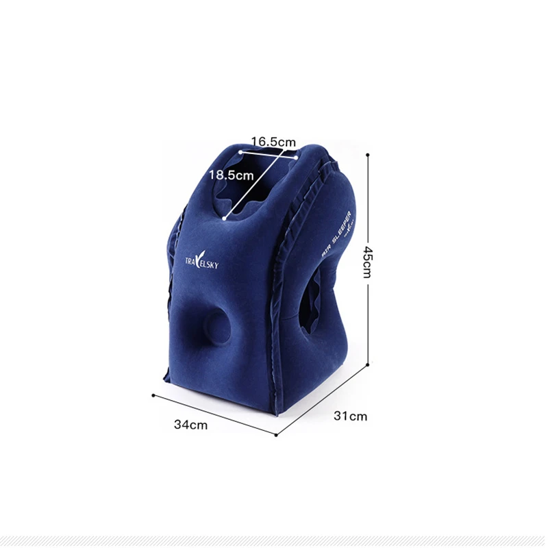 Модернизированная надувная подушка для путешествий подголовника поддержки