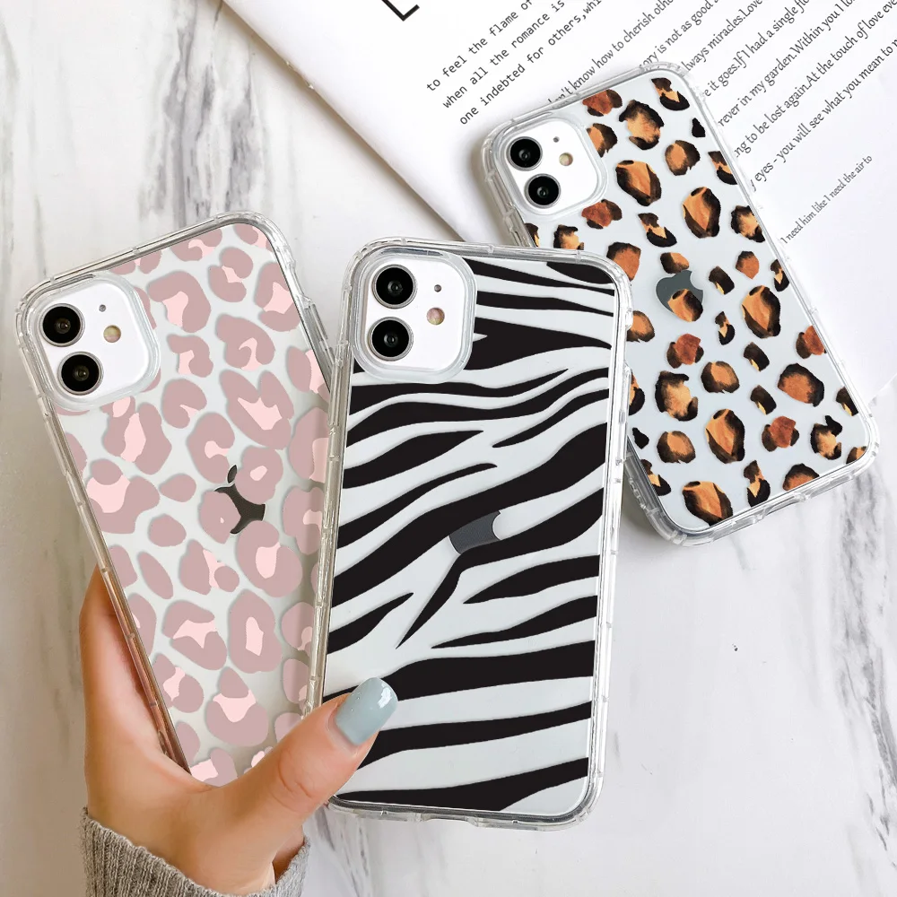 Чехол Зебра с леопардовым принтом Poco X3 Pro Case Nfc M4 M3 F3 Funda Redmi Note 9S 10S 9 10 8 11 11s 8T Mi 11T House |