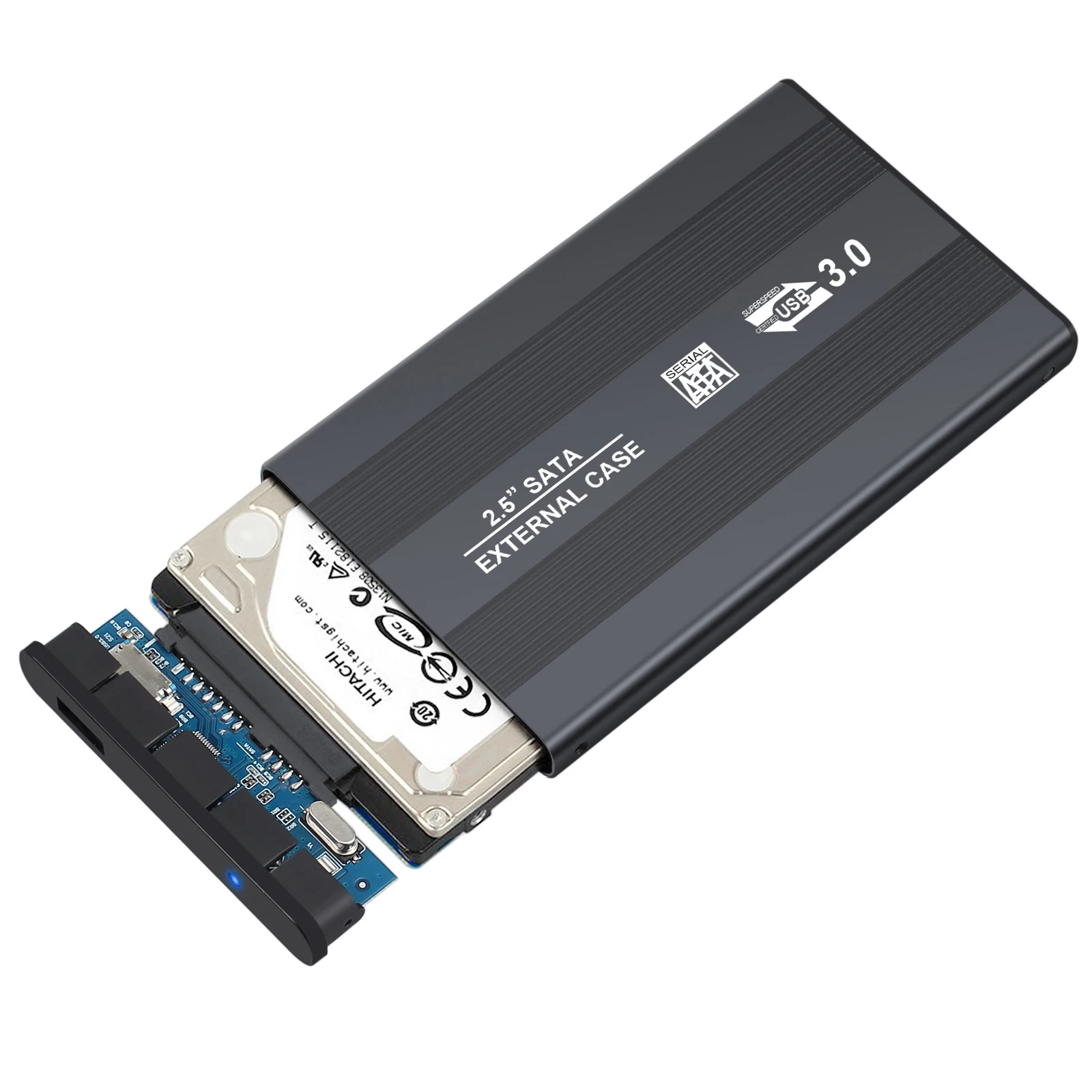 Prozor Новый чехол Sata к USB 3 0 Супер Скоростной жесткий диск Внешний корпус для