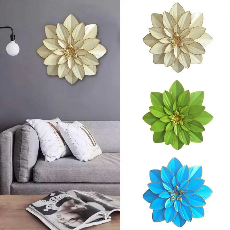 

1pcs Living Room Decoration Flower Crafts, Pastoral Hanging Light Decoration Luxury Indoor Wall Wall Simulation Style Succu H5J2