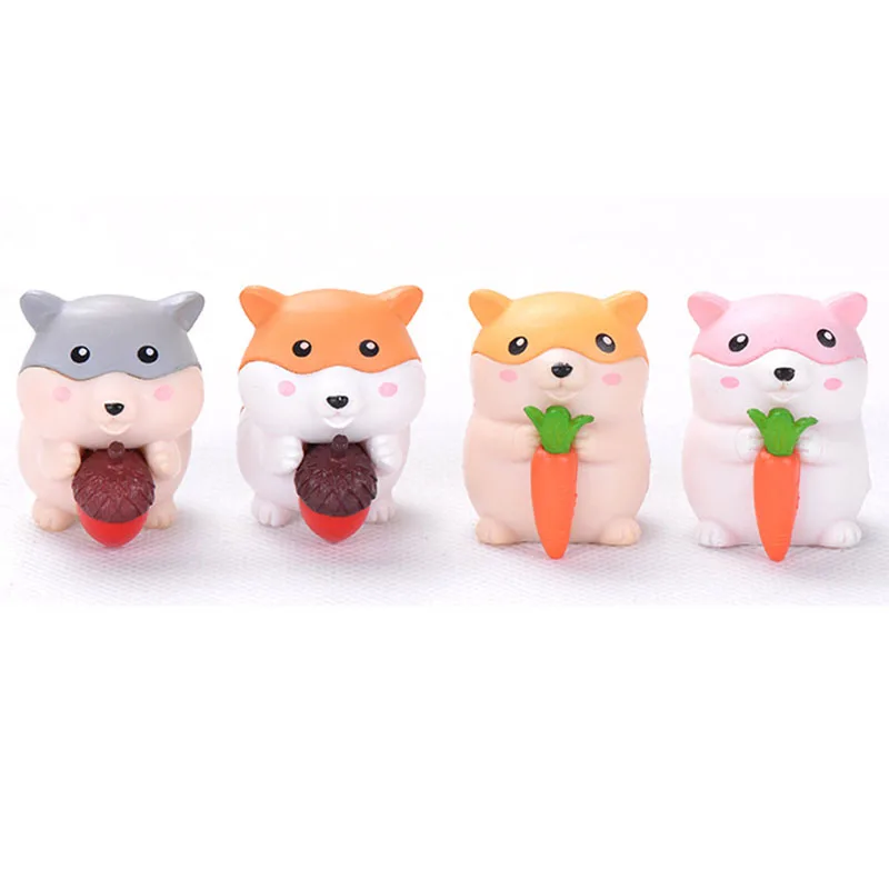 2020 Home Decoration Accessories Carrot Totoro Fairy Garden Miniatures House Office Desk Decor Mini Animals Christmas Gift | Дом и сад
