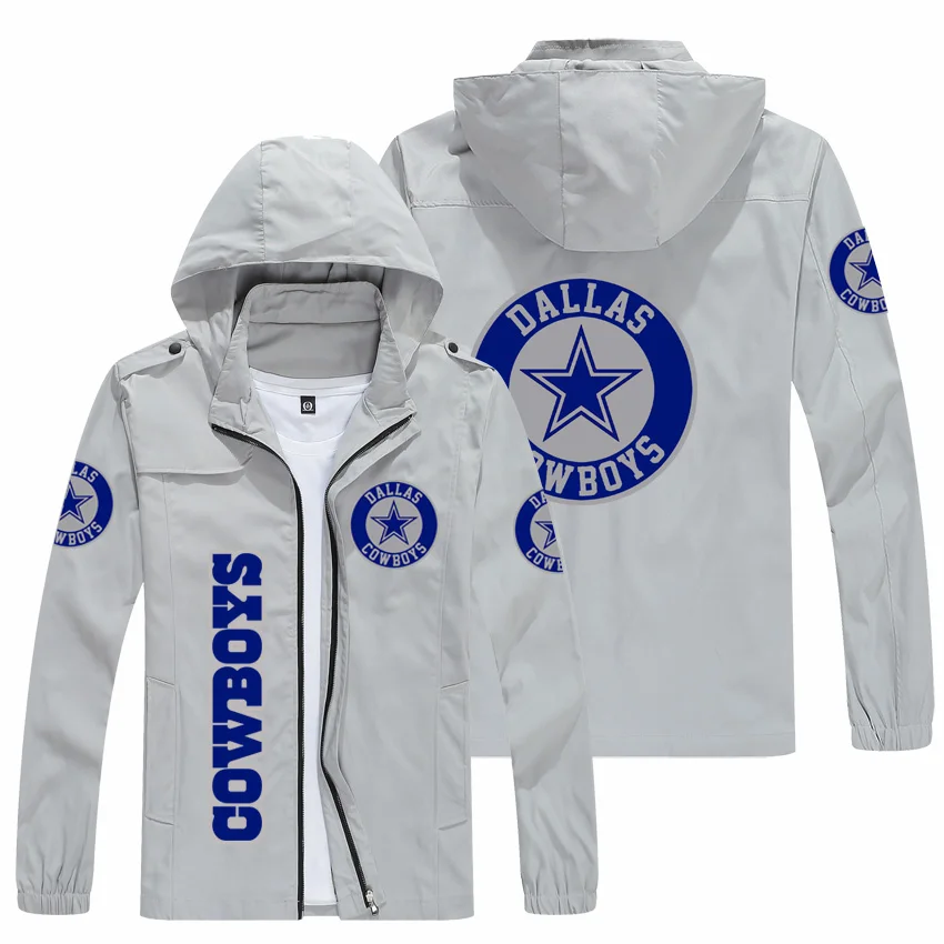 

Men's street spring and autumn new hooded casual zipper casual men's jacket coat