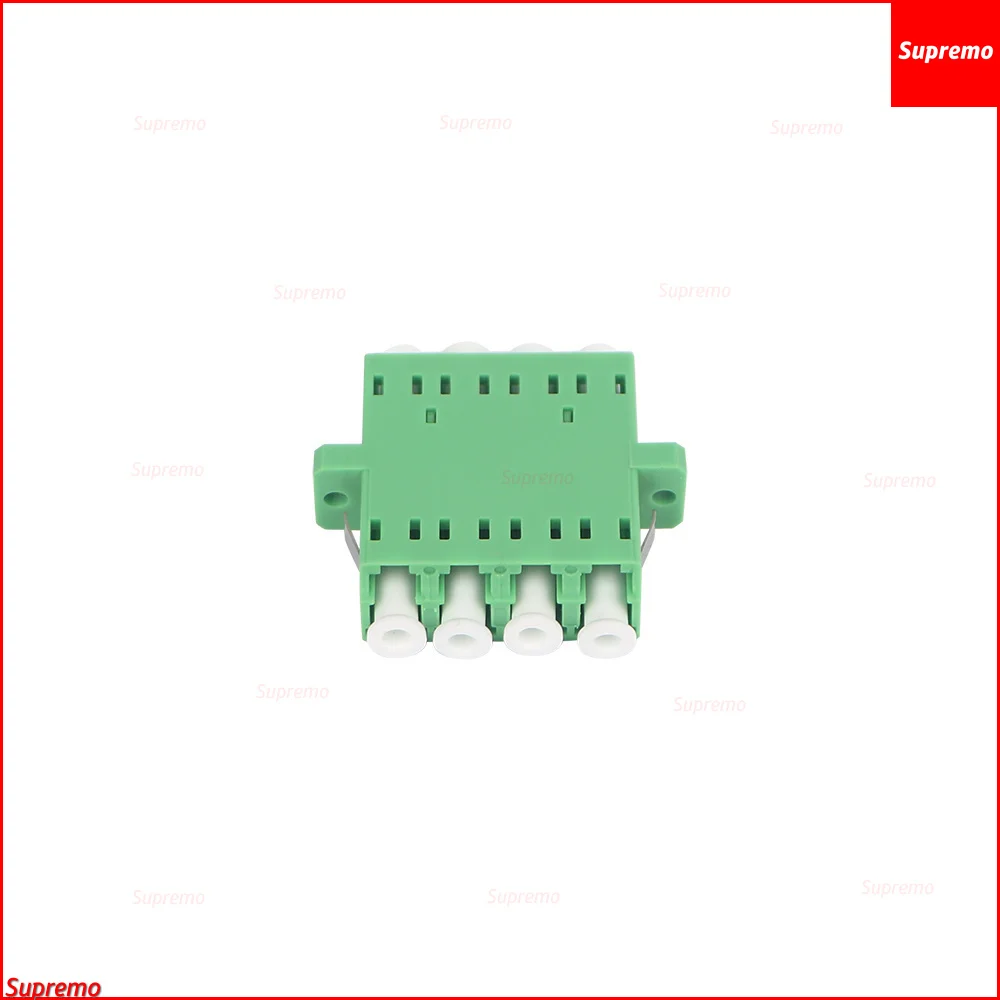 

Новинка 50 шт. LC APC четырехъядерный одномодовый волоконно-оптический адаптер оптоволоконный соединитель LC/APC фланцевый соединитель Couplex высо...