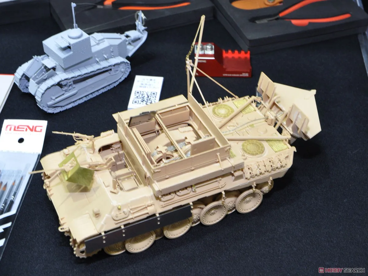 Meng 1/35 флейта немецкий Sd.Kfz.179 BergePanther Ausf. Спасательный автомобиль дисплей детская