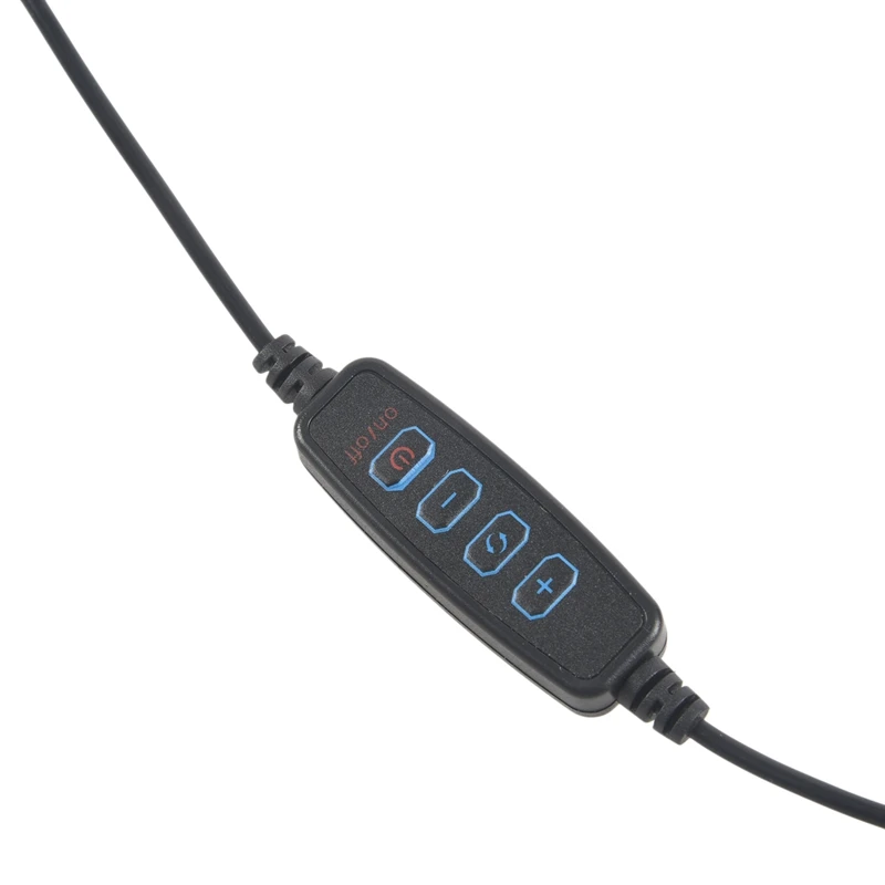 8 Вт Светодиодный светильник с зажимом Настольный 3 режимами 2 м кабель диммер 10