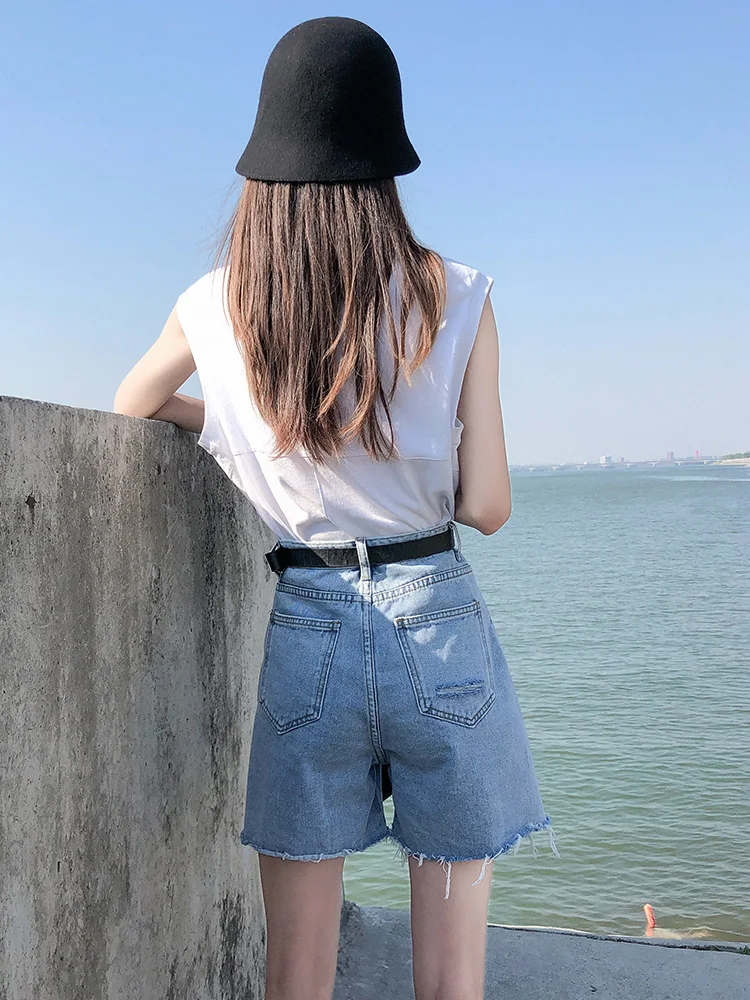 

New loose and slim mid pants in summer 2021