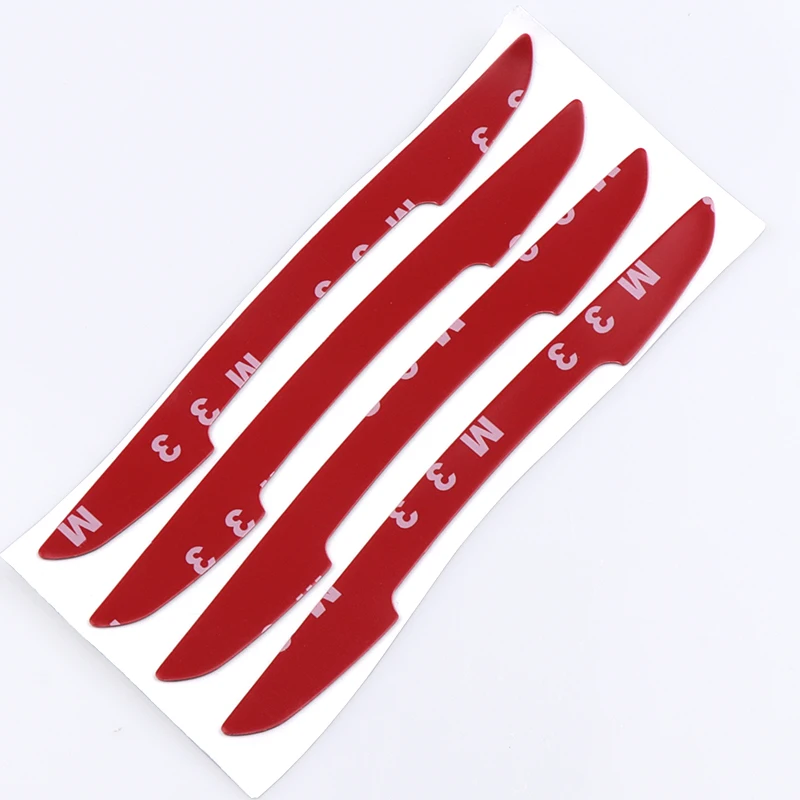 4 шт. полоса против столкновений на дверь автомобиля защита от столкновения