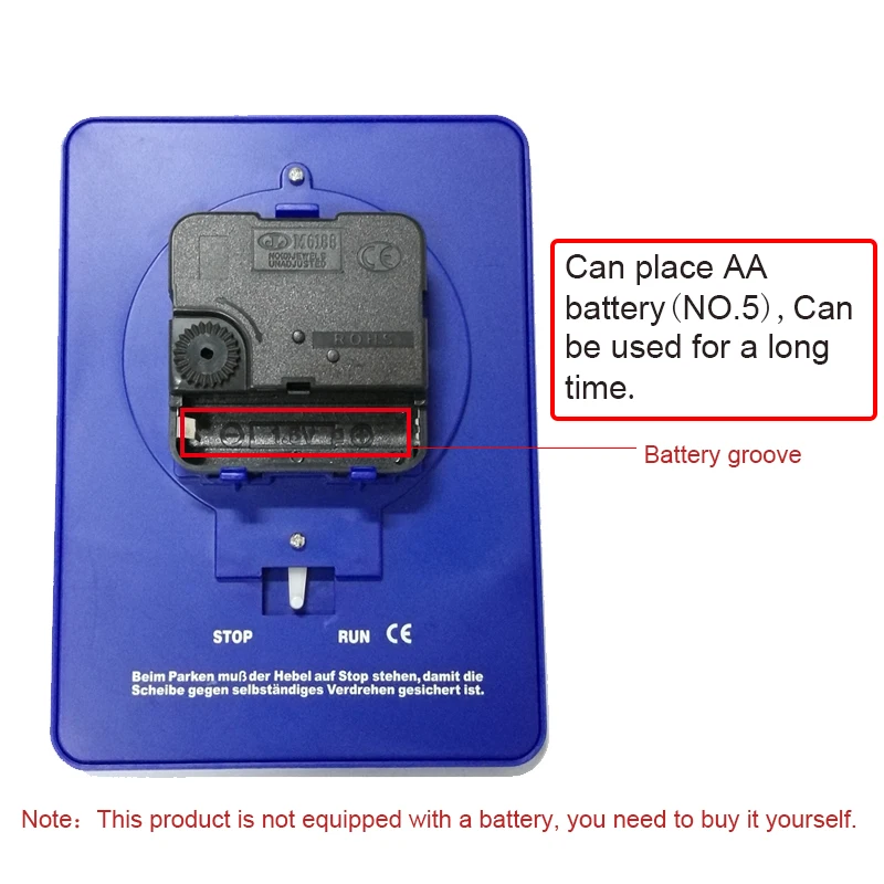 Автомобильный портативный парковочный диск таймер часы дисплей времени