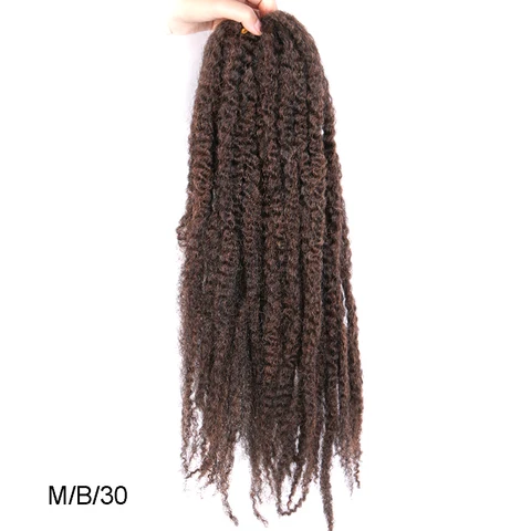 Синтетические волосы Budabudabuda марли косички 18 дюймов