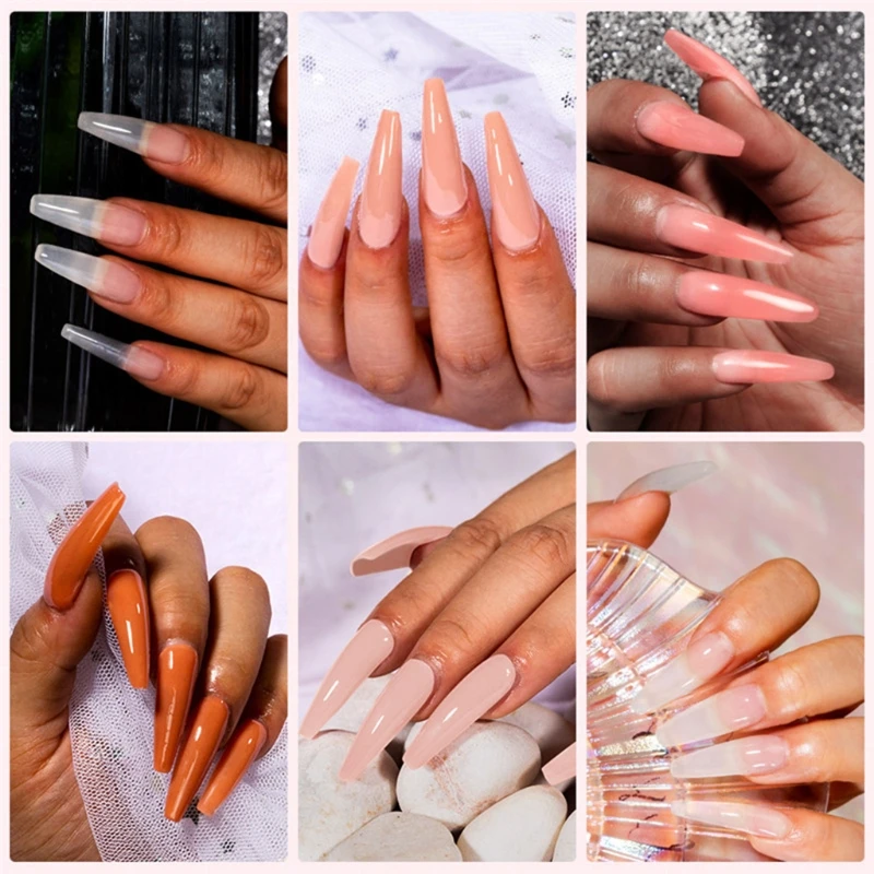 

Builder UV Gel Quick Building Nail Art Tips Finger Nails Extension Manicure Tool 15ml