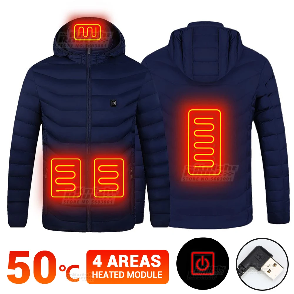 Жилет с подогревом для мужчин и женщин лыжная куртка ветровка термокуртка USB