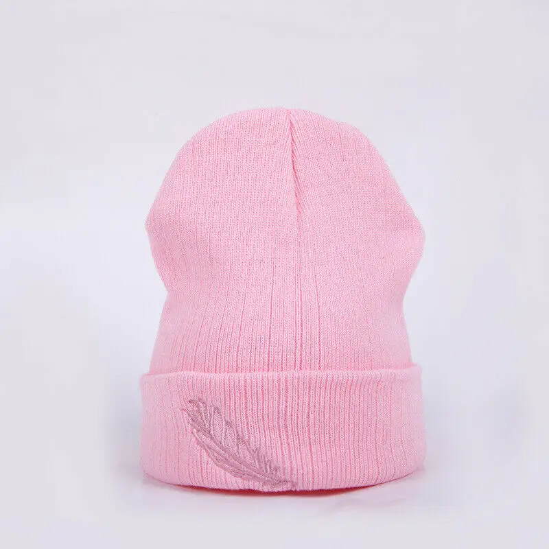 2019 кабельная шапка с помпоном вязаная Простая мужская женская детская шапочка