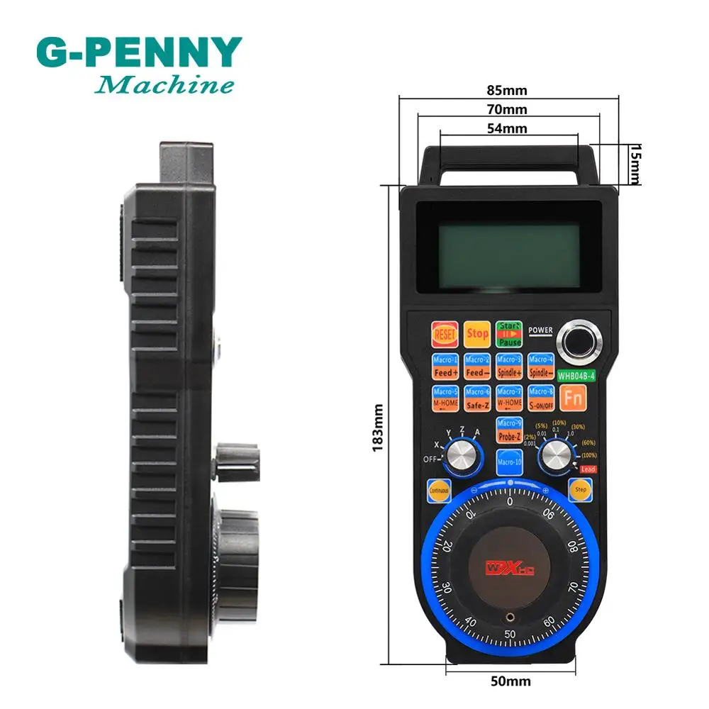 Бесплатная доставка! 4 оси ЧПУ USB пульт дистанционного управления маховик MPG