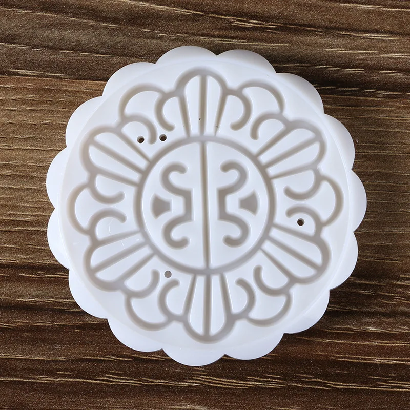 5 шт. штампы круглый цветок луна форма для торта выпечки лунный торт ручной