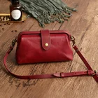 Женские сумки ручной работы из натуральной кожи, однотонная женская сумка через плечо с новым номером 2021, женская сумка-мессенджер