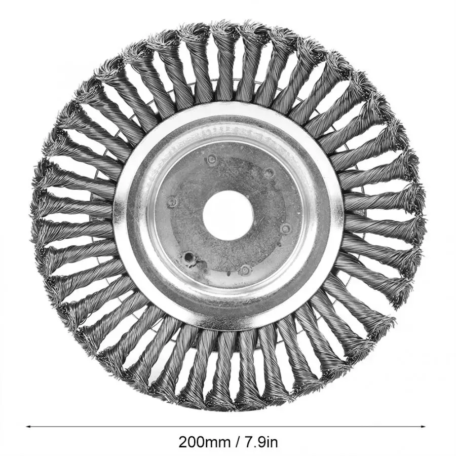 Скребок для газонокосилки Chainmail 8 дюймов новая Универсальная вращающаяся щетка