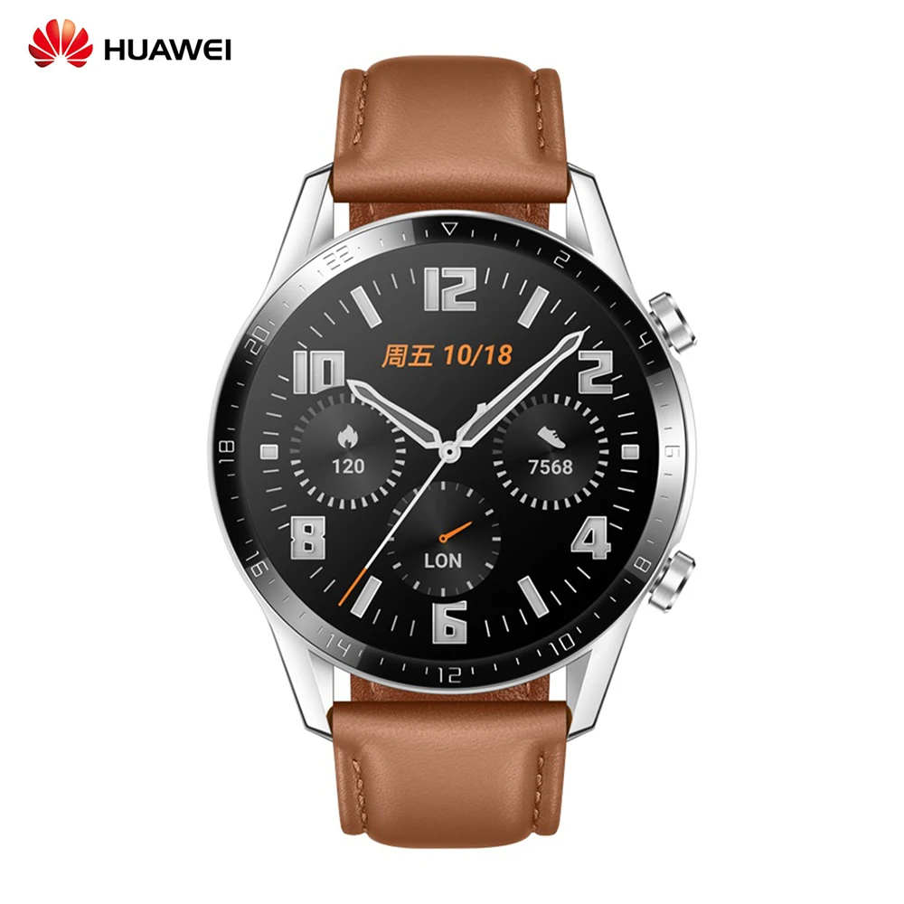 HUAWEI WATCH GT 2 спортивные умные часы 14 дней в режиме ожидания сна монитор сердечного ритма gps фитнес трекер активности Смарт-часы для мужчин и женщин