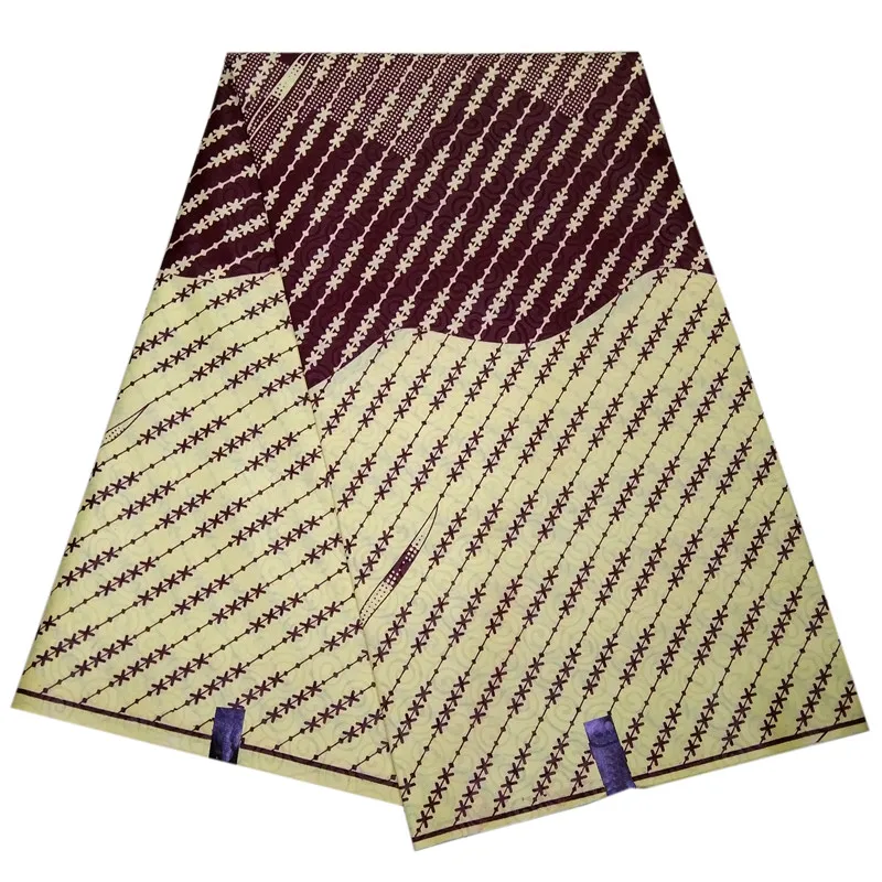 Африканская модная печать настоящая ткань для воска Анкары Берег Слоновой кости