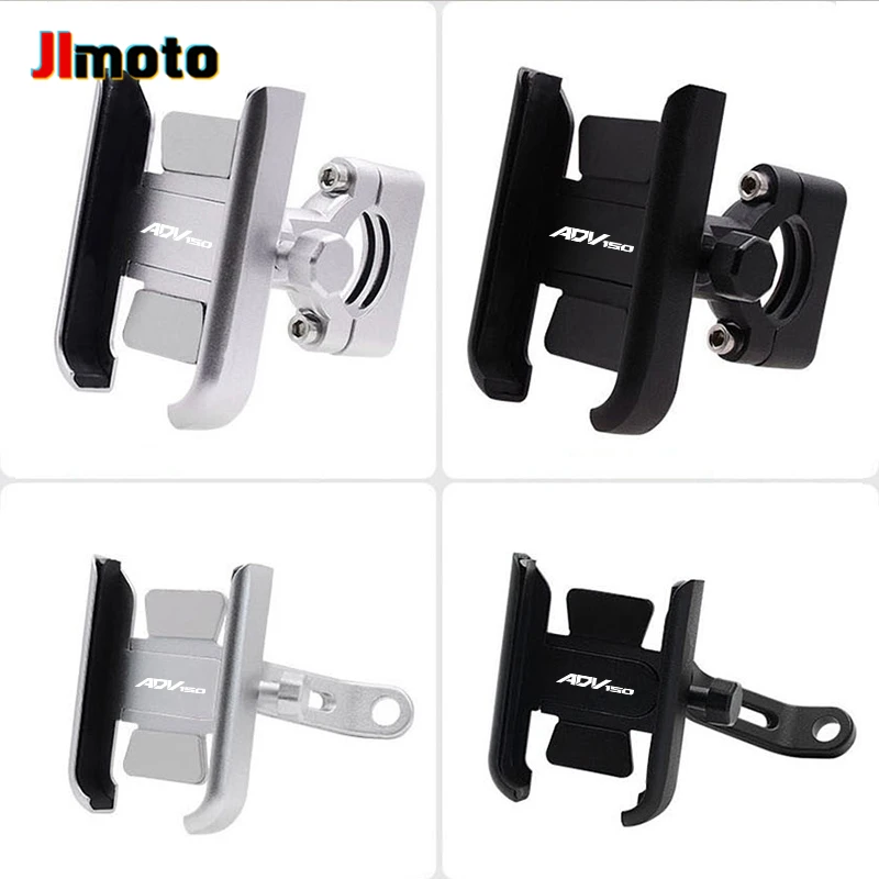 

Hot Deals Phone Holder Universal Bicycle Motorcycle Accessories Handlebar Mobile GPS Stand For HONDA ADV 150 With Logo ADV150
