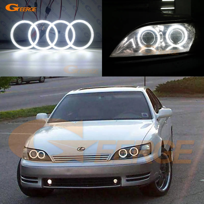 Для Lexus ES 300 ES300 Toyota Windom 1992 1993 1994 1995 1996 ультра яркий SMD СВЕТОДИОДНЫЙ ангельские