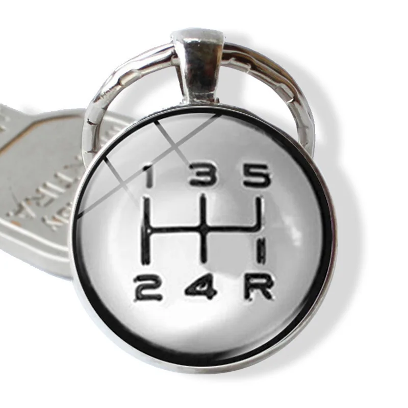 WG 1 шт. брелок для ключей с рисунком переключения передач время драгоценный