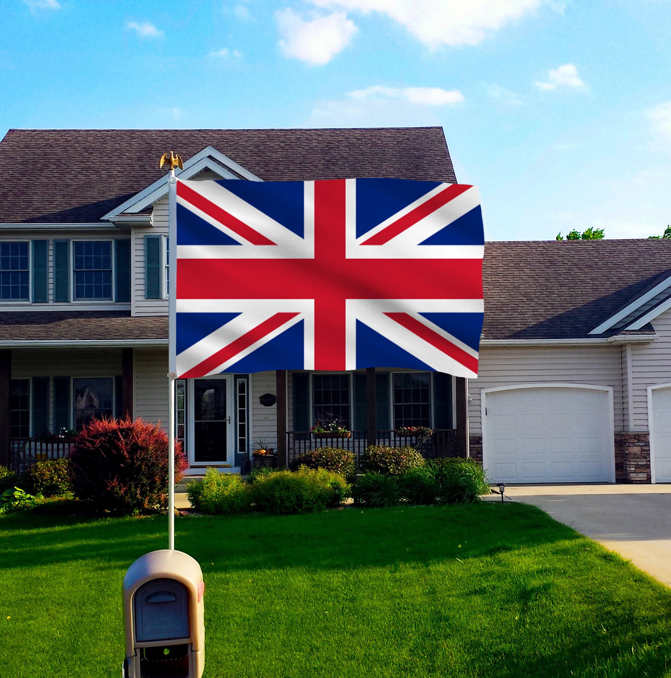 Английский полиэстровый Флаг Великобритании 5*3 фута 150*90 см высокое качество