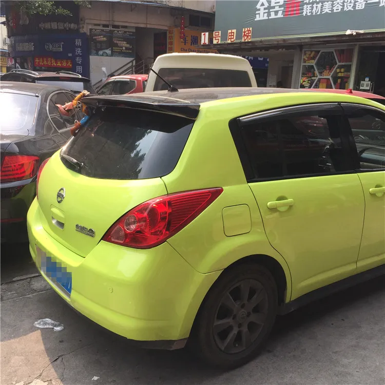 For Versa Spoiler 2006-2010 Nissan Tiida DFCK ABS plastic Material Car Rear Wing Color | Автомобили и мотоциклы
