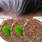 Шампунь для волос, эссенция Polygonum, шампунь для затемнения волос, натуральный органический шампунь для волос, седые волосы, обратное Очищение волос