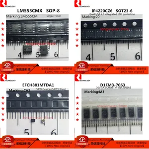 10 PCS LM555CMX LM555CM LM555CMX/NOPB LM555 SOP-8 IP4220CZ6 IP4220 20 EFCH881MTDA1 EFCH881 CA2 D1FM3-7063 D1FM3 M3 New original