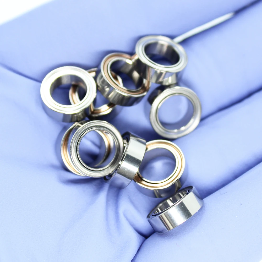 R168ZZ подшипник флейта (10 шт.) 1/4 &quotx3/8&quot x1/8 &quotФлейта R168 для радиоуправляемых