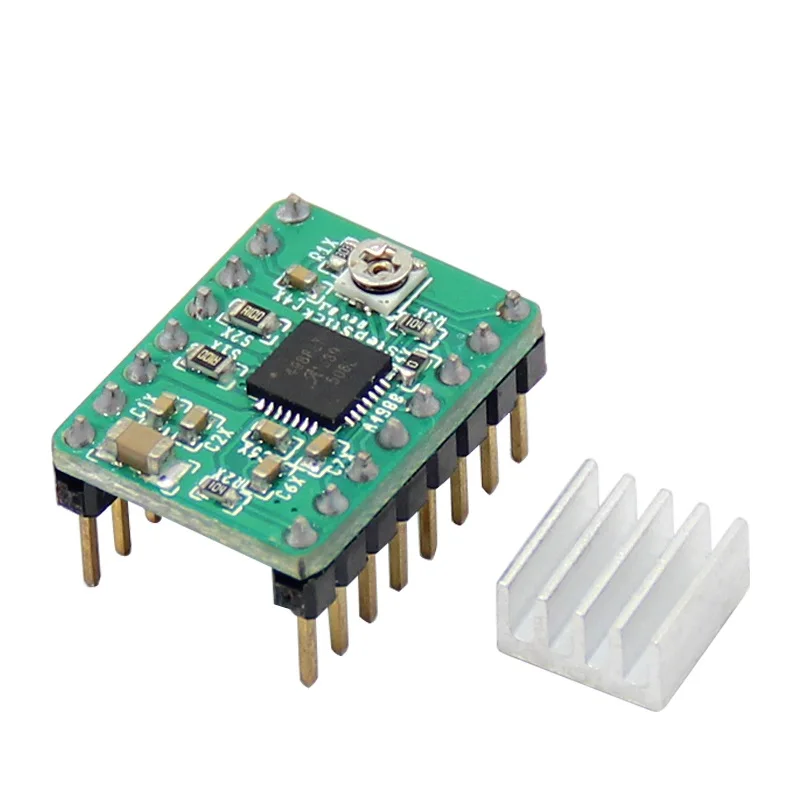 RAMPS 3/4/5/6/7/8Set Reprap A4988 Stepper Motor Driver Module With HeatSink Stepstick Compatible with ramps 1.4 3D Printer Parts |