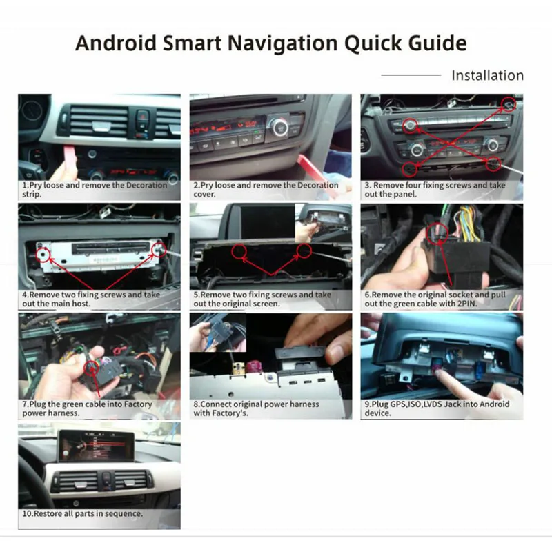 10 25 дюймов Автомобильный GPS навигатор мультимедийный плеер Android 9 0 для BMW X5 X6 E70 E71 E72