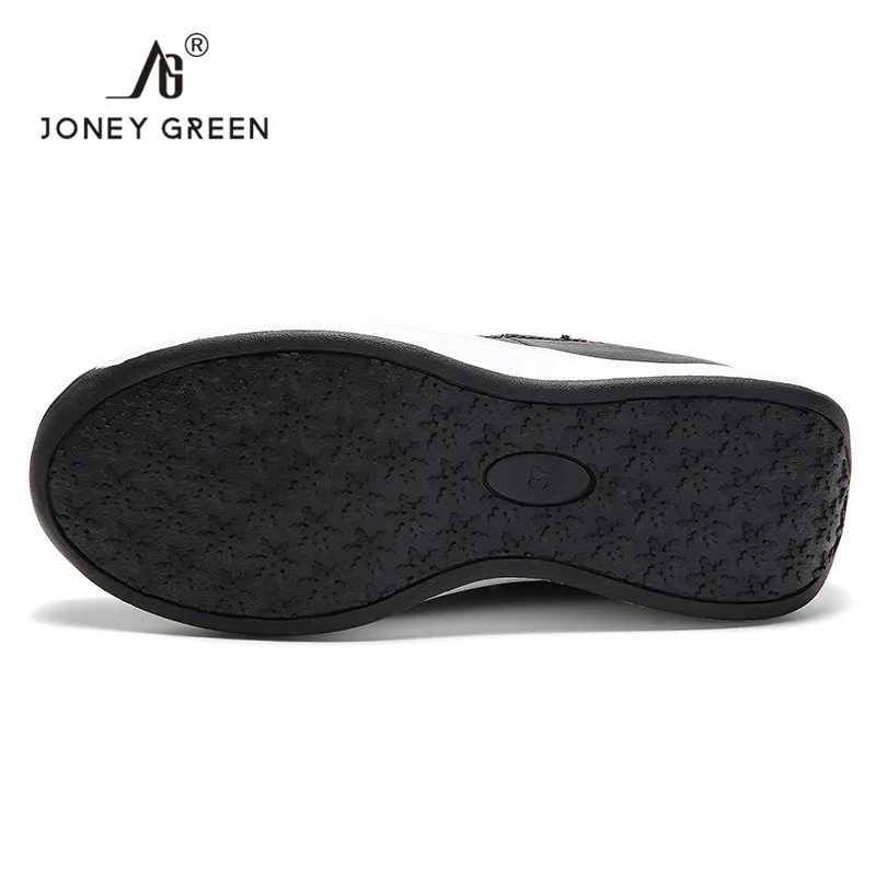 Мокасины женские из натуральной кожи туфли на плоской платформе без застежки